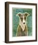 Italian Greyhound (White & Grey)-John Golden-Framed Giclee Print