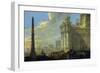 Italian Harbor View-Jacob van der Ulft-Framed Art Print