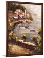 Italian Harbor-Peter Bell-Framed Art Print