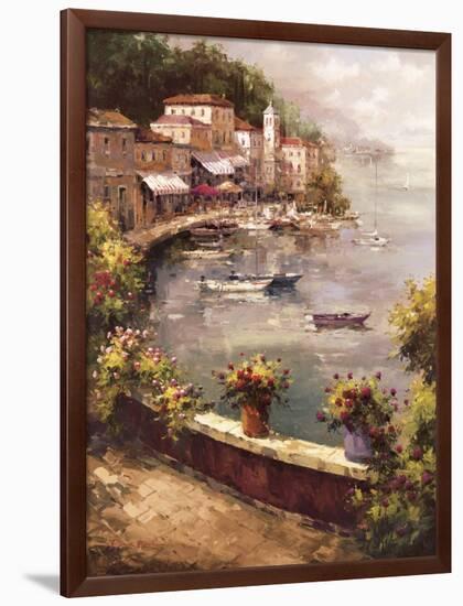 Italian Harbor-Peter Bell-Framed Art Print