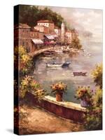 Italian Harbor-Peter Bell-Stretched Canvas