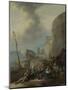 Italian Harbor-Johannes Lingelbach-Mounted Art Print