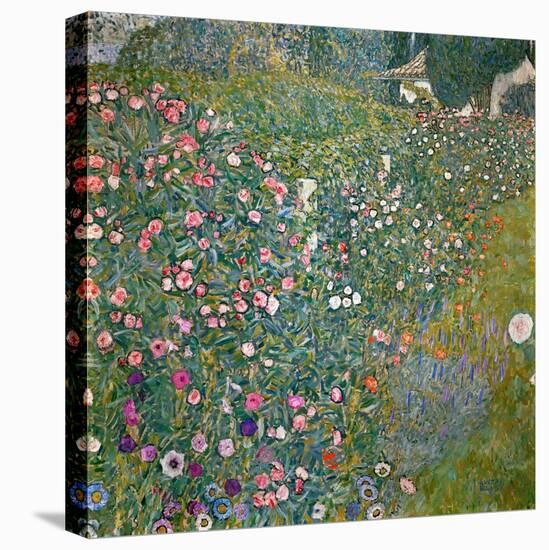Italian Horticultural Landscape, 1913-Gustav Klimt-Stretched Canvas