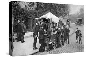 Italian Ice Cream or 'Hoky' Seller, London, Early 1900s, (1926-192)-Taylor-Stretched Canvas