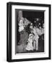 Italian Immigrants Arriving at Ellis Island, New York, 1905-Lewis Wickes Hine-Framed Giclee Print