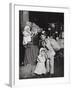 Italian Immigrants Arriving at Ellis Island, New York, 1905-Lewis Wickes Hine-Framed Giclee Print