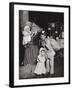 Italian Immigrants Arriving at Ellis Island, New York, 1905-Lewis Wickes Hine-Framed Giclee Print