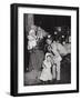 Italian Immigrants Arriving at Ellis Island, New York, 1905-Lewis Wickes Hine-Framed Giclee Print