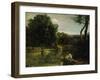 Italian Impressions or Italian Landscape-Jean-Baptiste-Camille Corot-Framed Giclee Print