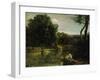 Italian Impressions or Italian Landscape-Jean-Baptiste-Camille Corot-Framed Giclee Print