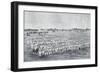 Italian Infantry Battalion in Moncullo Camp, 1886, Colonial Wars, Eritrea-null-Framed Giclee Print