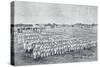 Italian Infantry Battalion in Moncullo Camp, 1886, Colonial Wars, Eritrea-null-Stretched Canvas