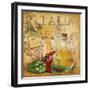 Italian Kitchen II-Conrad Knutsen-Framed Art Print