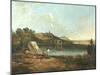 Italian Lake Scene-Richard Wilson-Mounted Giclee Print