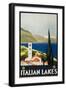 Italian Lakes-null-Framed Art Print