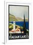 Italian Lakes-null-Framed Art Print