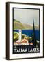 Italian Lakes-null-Framed Art Print