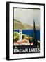 Italian Lakes-null-Framed Art Print