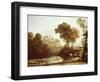 Italian Landscape, 1640-Claude Lorraine-Framed Giclee Print