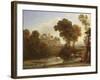 Italian Landscape, 1648-Claude Lorraine-Framed Giclee Print