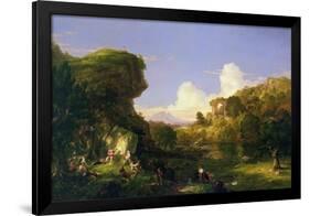 Italian Landscape, 1839-Thomas Cole-Framed Giclee Print