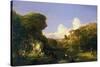 Italian Landscape, 1839-Thomas Cole-Stretched Canvas