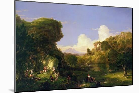 Italian Landscape, 1839-Thomas Cole-Mounted Giclee Print