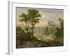 Italian Landscape, 1845-Joachim Faber-Framed Giclee Print