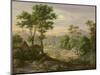 Italian Landscape, 1845-Joachim Faber-Mounted Giclee Print