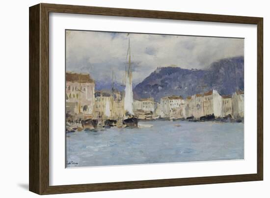 Italian Landscape, 1890-Isaak Ilyich Levitan-Framed Giclee Print