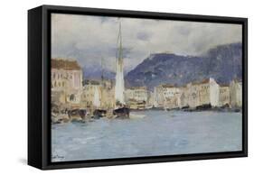 Italian Landscape, 1890-Isaak Ilyich Levitan-Framed Stretched Canvas