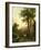 Italian Landscape, Barend Cornelis Koekkoek-Barend Cornelis Koekkoek-Framed Art Print