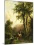 Italian Landscape, Barend Cornelis Koekkoek-Barend Cornelis Koekkoek-Mounted Art Print