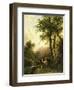 Italian Landscape, Barend Cornelis Koekkoek-Barend Cornelis Koekkoek-Framed Art Print