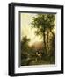 Italian Landscape, Barend Cornelis Koekkoek-Barend Cornelis Koekkoek-Framed Art Print