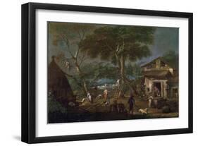 Italian Landscape, C1750-1795-Antonio Diziani-Framed Giclee Print