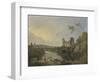 Italian Landscape (Morning), C.1760-65-Richard Wilson-Framed Giclee Print