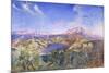 Italian Landscape (Oil on Canvas)-Annie Louisa Swynnerton-Mounted Giclee Print