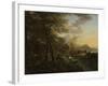 Italian Landscape with a Draughtsman-Jan Both-Framed Art Print