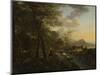 Italian Landscape with a Draughtsman-Jan Both-Mounted Art Print