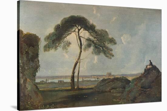 'Italian Landscape with a Stone Pine', c1756, (1938)-Richard Wilson-Stretched Canvas