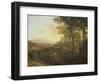 Italian Landscape with Mule Driver-Jan Both-Framed Art Print