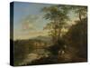 Italian Landscape with the Ponte Molle-Jan Both-Stretched Canvas