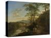Italian Landscape with the Ponte Molle-Jan Both-Stretched Canvas