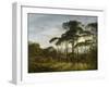 Italian Landscape with Umbrella Pines-Hendrik Voogd-Framed Art Print