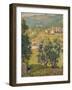 Italian Landscape-Edgar Wood-Framed Giclee Print