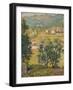 Italian Landscape-Edgar Wood-Framed Giclee Print