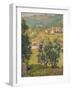 Italian Landscape-Edgar Wood-Framed Giclee Print
