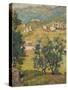 Italian Landscape-Edgar Wood-Stretched Canvas