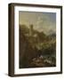 Italian Landscape-Nicolaes Pietersz. Berchem-Framed Art Print